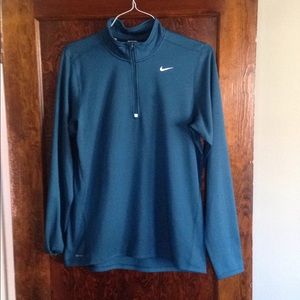3/4 Zip Nike pullover -Dry fit